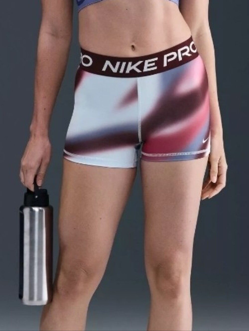 Nike Women's Pro Dri-FIT Blur 3" Shorts Size Large